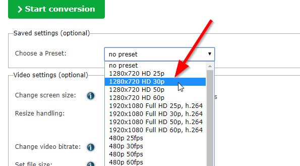 Resize 480p To 720p Converter