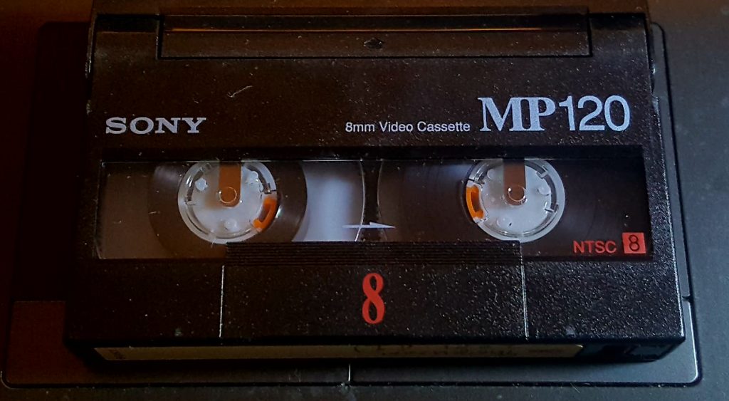 8mm tape Video8