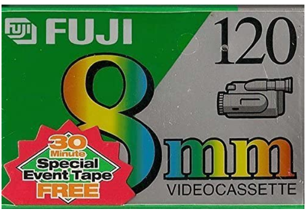  FUJI MP P6-120 DS N 8mm Tape