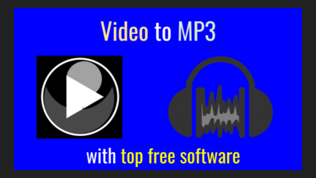 top free tools to convert video to mp3