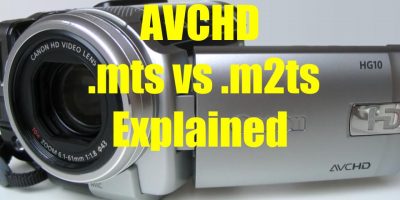 AVCD MTS vs M2TS
