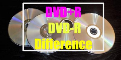 DVD+R DVD-R Difference