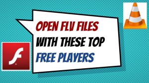 Open FLV files with Free Players