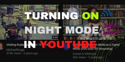 Turning on Night Mode in YouTube Featured