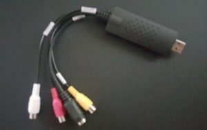 USB mini-DV to computer video capture device