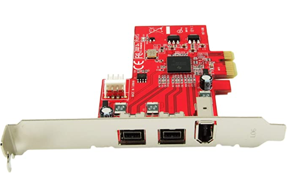 Internal Firewire Card for mini-DV to ndigital video transfer 