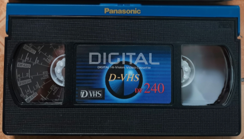 D-VHS DF 240 tape