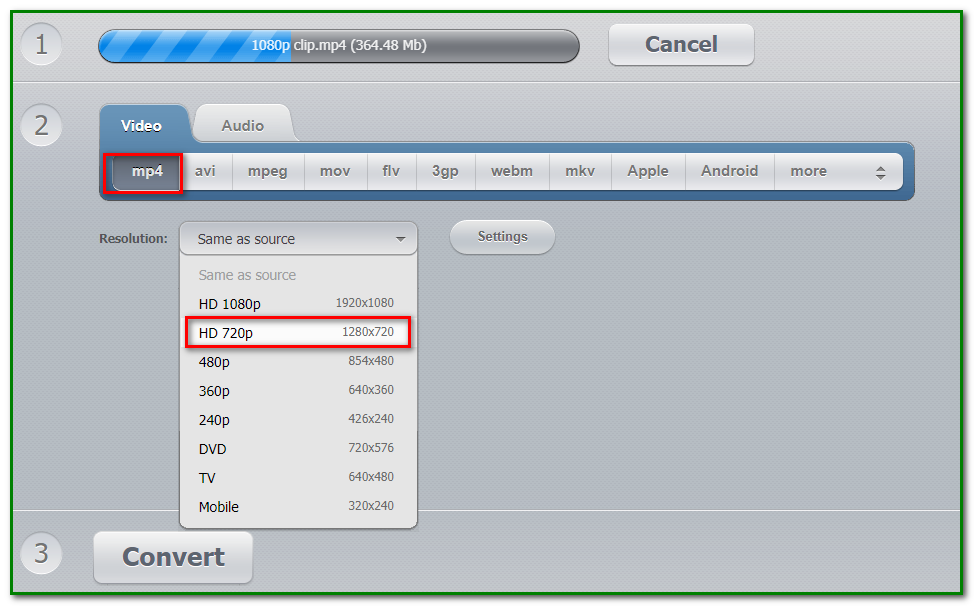 1080p to 720p converter software free download