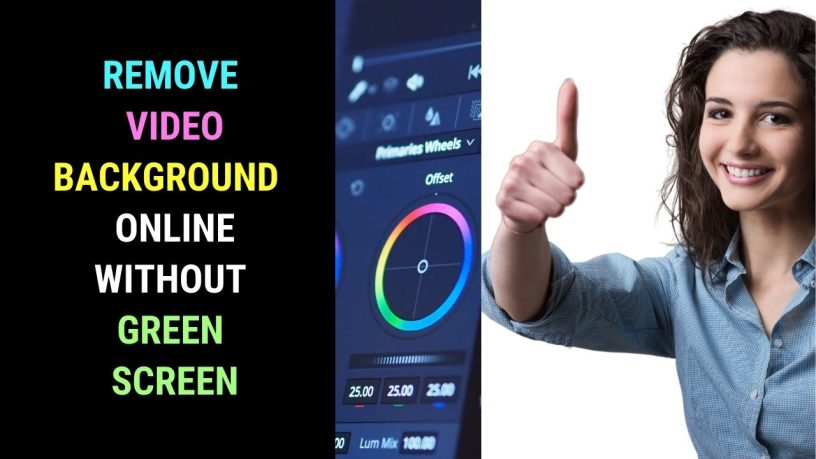Remove Video Background without Green Screen
