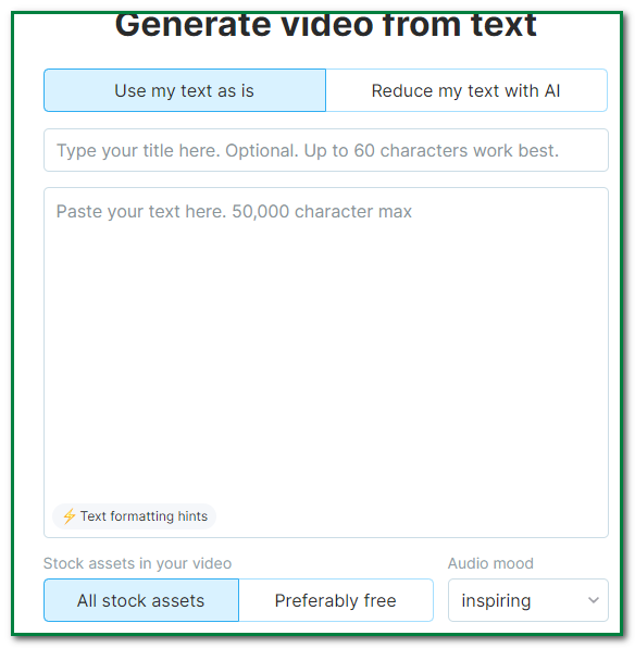 Wave video text to video converter 2