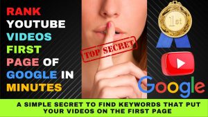 How to Rank YouTube Videos on the First Page of Google in Minutes