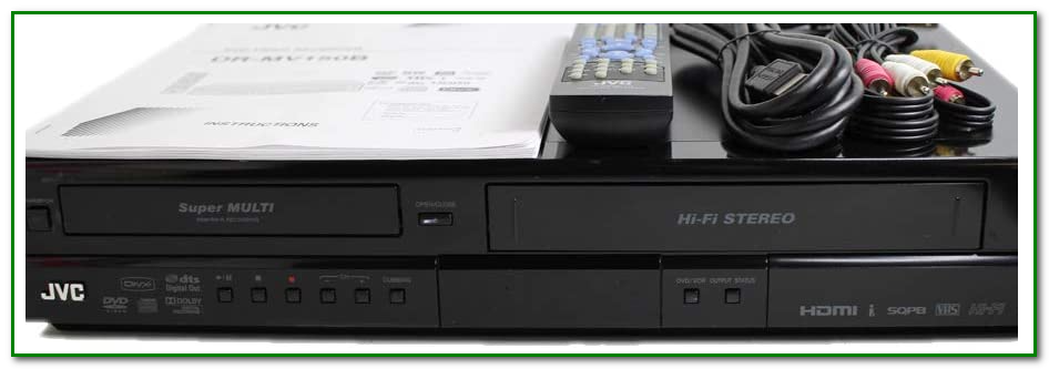 VHS-C to DVD converter machine
