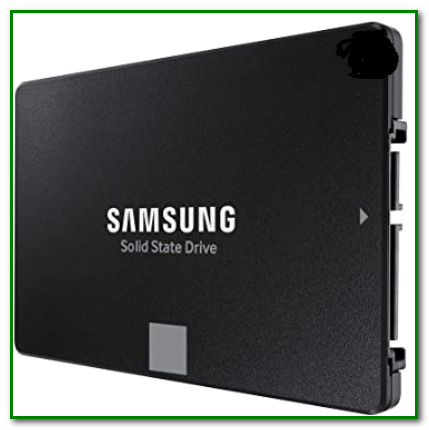 SAMSUNG 870 EVO 2.5 inch SSD - SSD for video editing