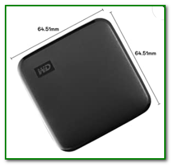 WD 2TB Elements SE External SSD - SSD for video editing