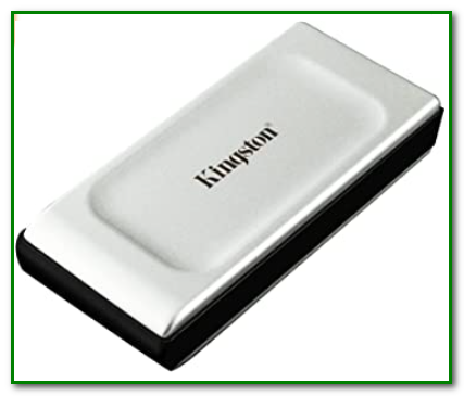 SSD for video editing - Kingston XS2000 1TB Portable SSD 