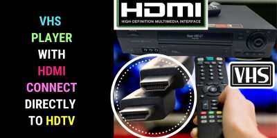 VHS Player with HDMI