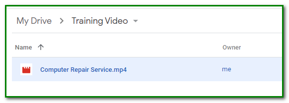Convert MP4 to MP3 on Google Drive