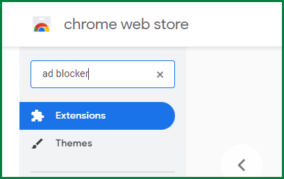 Chrome Web store.