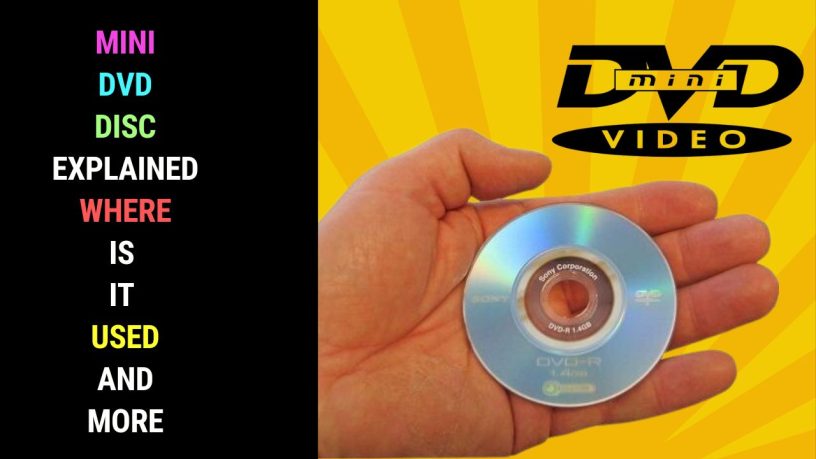 MiniDVD disc explained