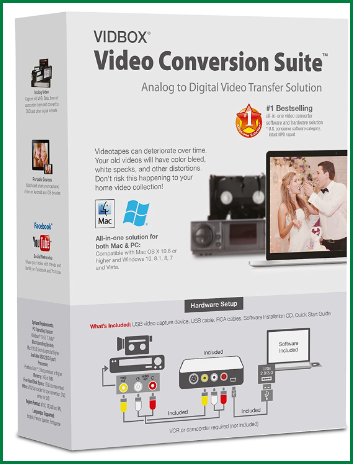 Vidbox VHS to digital converter