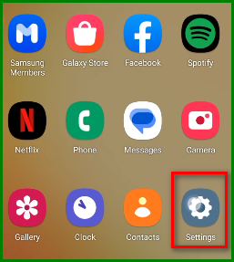 Settings - Android