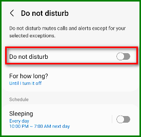 Turn off Do not disturb - WhatsApp Video No Sound