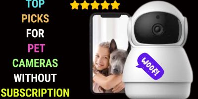 Indoor Pet Camera without Subscription