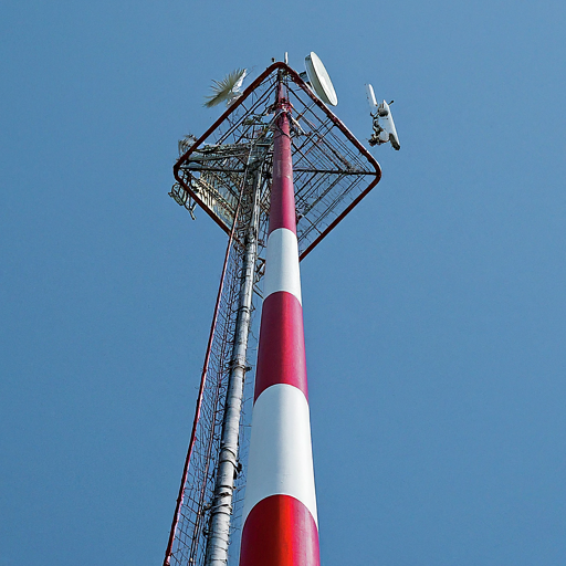 Over-the-Air (OTA) TV broadcast tower 