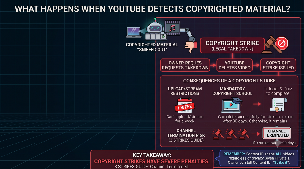 YouTube Copyright Strike